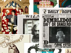 cartes postales harry potter de la papeterie à collectionner… ou à encadrer