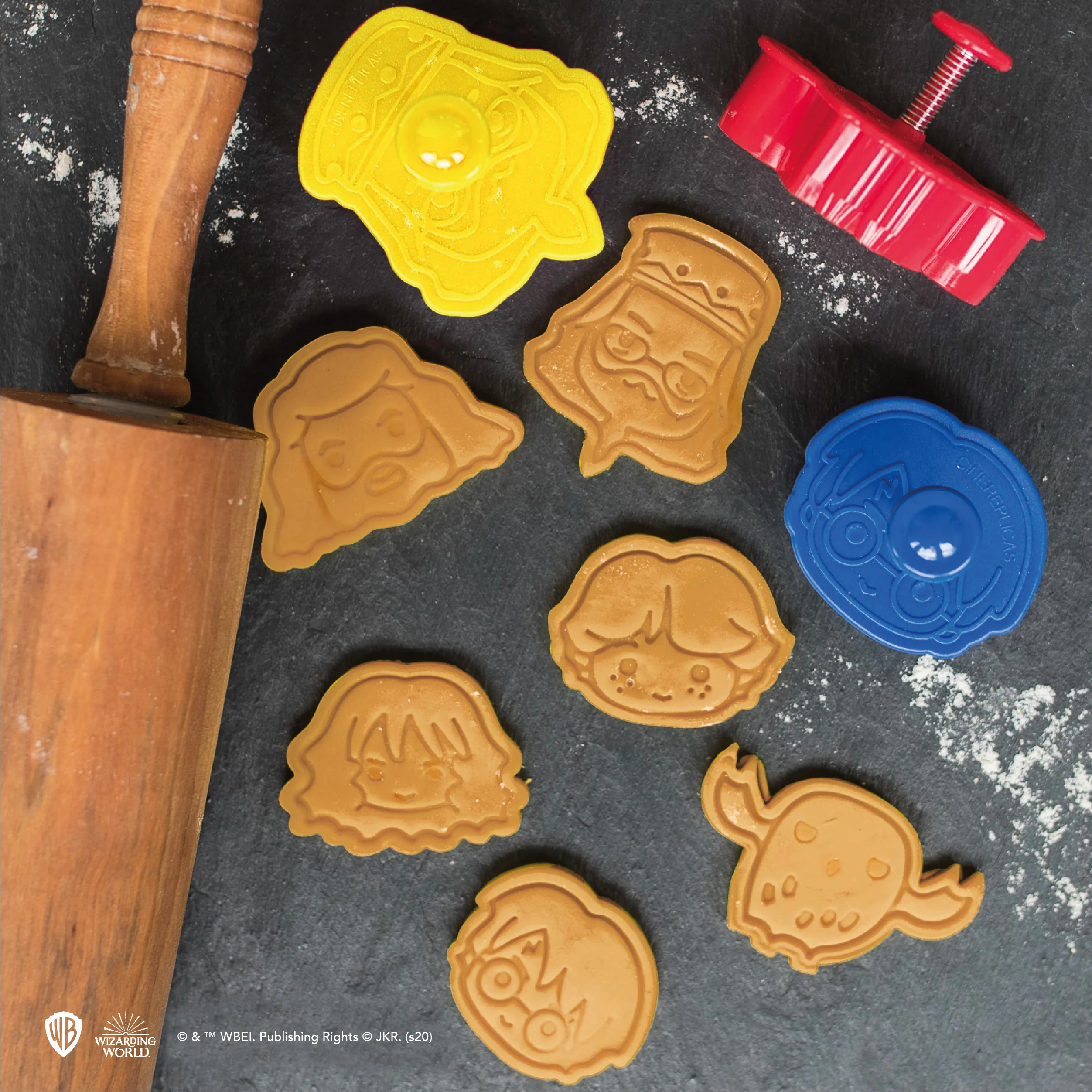 lot de 6 emporte pièces harry potter kawaii pour cookies cinereplicas