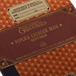 journal ligné cahier d'exercices gryffondor minalima