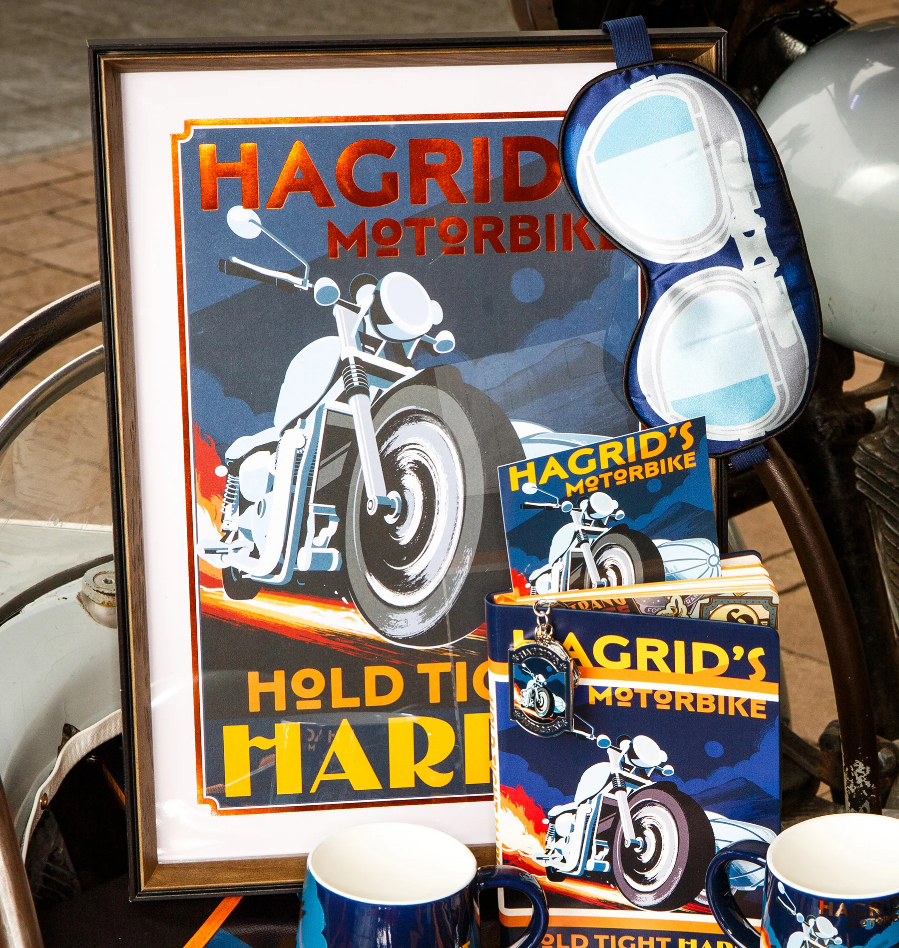 carnet moto de hagrid studios harry potter