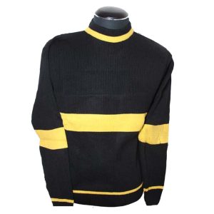 pull de joueur de quidditch noir et jaune