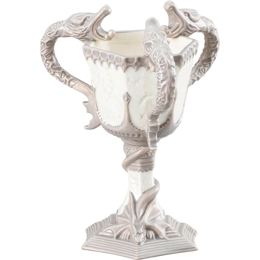 coupe des trois sorciers en porcelaine harry potter by sunart