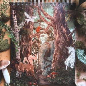 magical creatures sketch pad 15.99