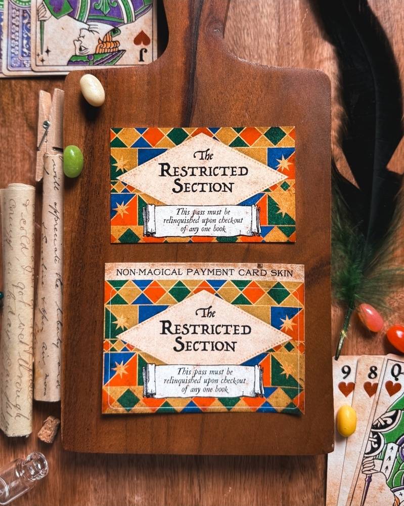 restricted section card 10.99