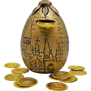 tirelire oeuf d'or harry potter by sunart