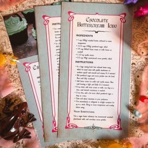 sweet shop recipe cards 11.99
