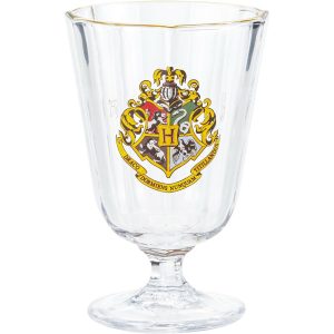 verre à pied blason de poudlard harry potter by sunart