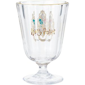 verre à pied blason de poudlard harry potter by sunart