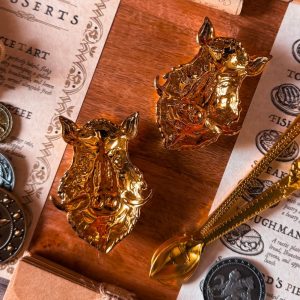 set de 2 coupelles tête de sanglier the copper kettle the wizarding trunk