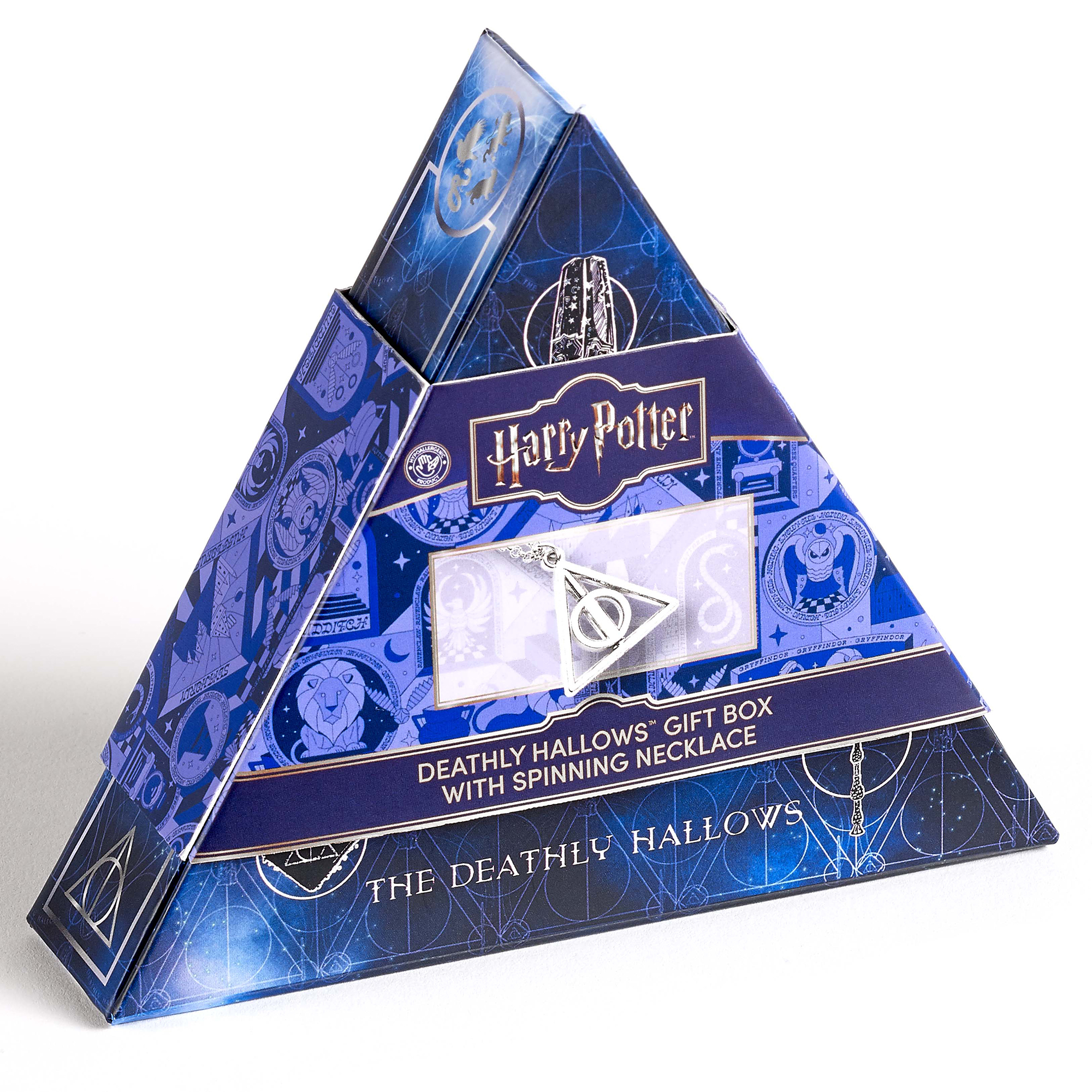 coffret cadeau reliques de la mort pendentif tournant the carat shop
