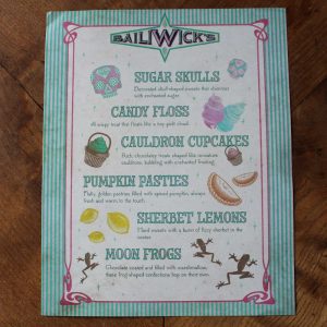 recettes du magasin de bonbons magiques the wizarding trunk (copie)