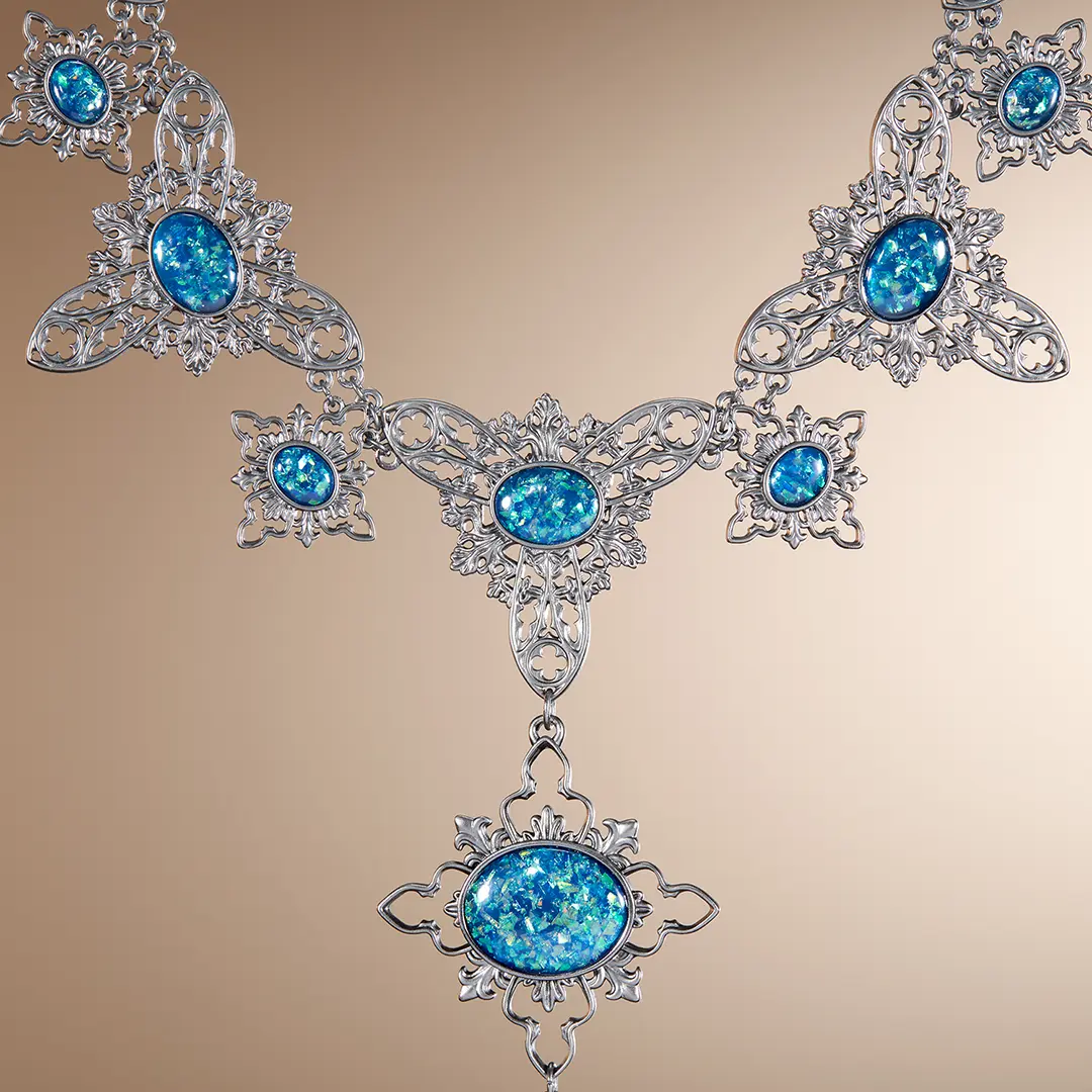 réplique du collier d’opale maudit – harry potter by noble collection