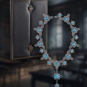 réplique du collier d’opale maudit – harry potter by noble collection