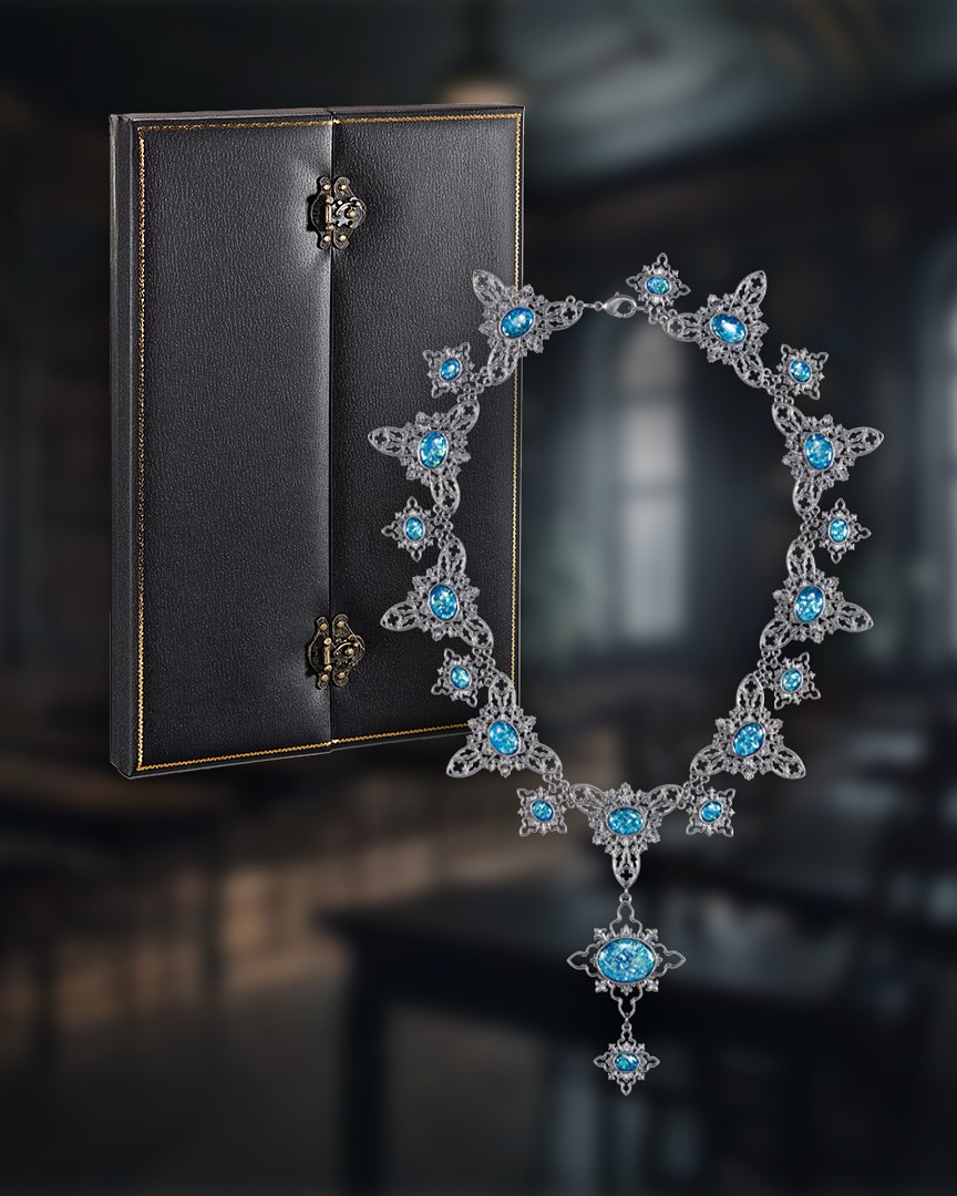 réplique du collier d’opale maudit – harry potter by noble collection