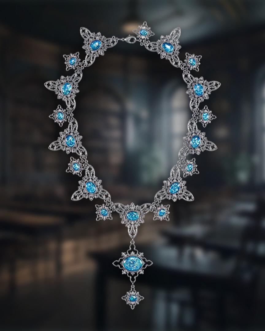 réplique du collier d’opale maudit – harry potter by noble collection