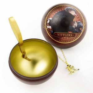 boule de noël niffleur avec collier the carat shop