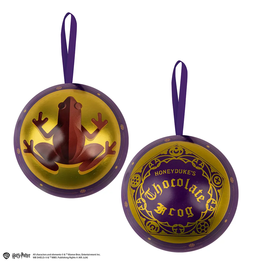 boule de noël et porte clé peluche hedwige cinereplicas