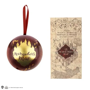 boule de noël luna lovegood avec lanière et pin's
