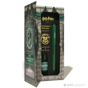 ensemble stylo plume "carousel" et encre 10 ml serpentard ferris wheel press