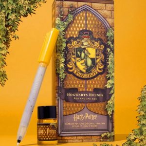 ensemble stylo dabbler et encre 10 ml poufsouffle ferris wheel press