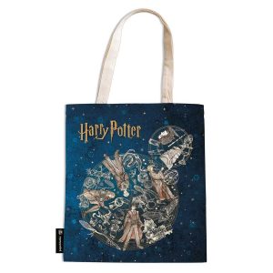 sac en toile légendes de poudlard paperblanks