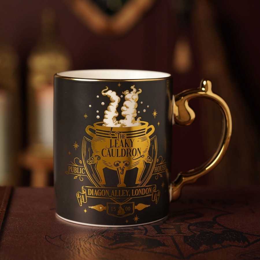 collection de mugs harry potter à poignée dorée widdop & co
