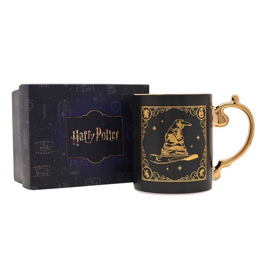 collection de mugs harry potter à poignée dorée widdop & co