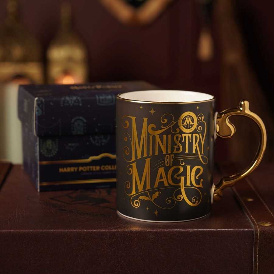 collection de mugs harry potter à poignée dorée widdop & co