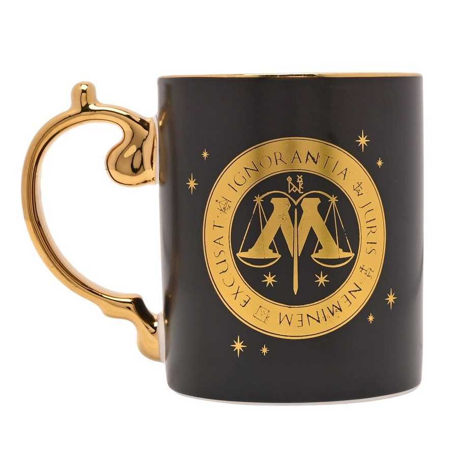 collection de mugs harry potter à poignée dorée widdop & co