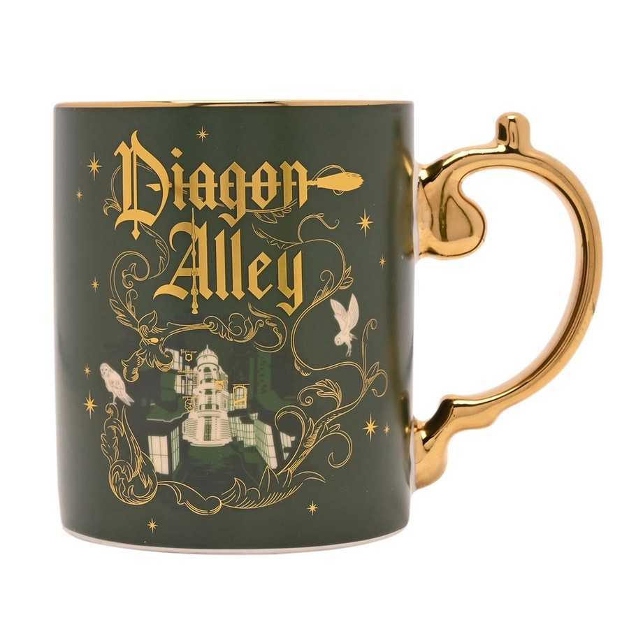 collection de mugs harry potter à poignée dorée widdop & co