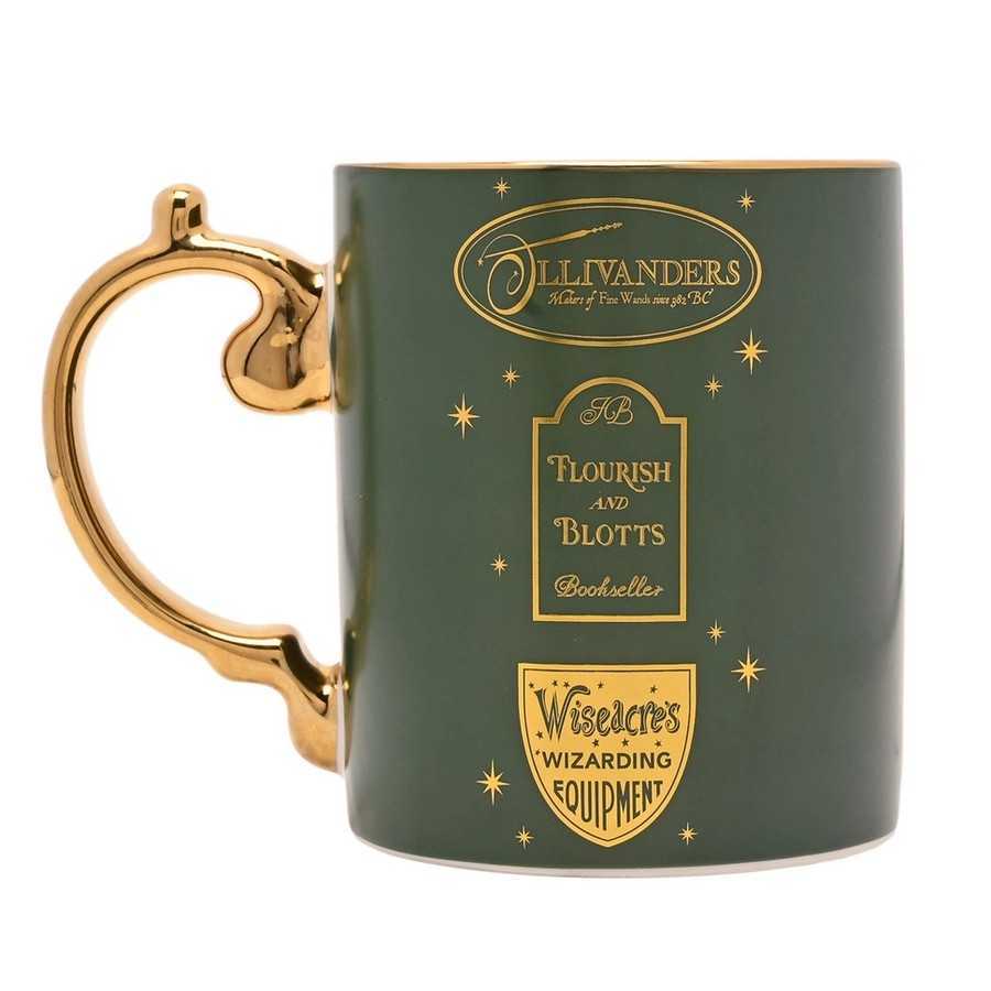 collection de mugs harry potter à poignée dorée widdop & co