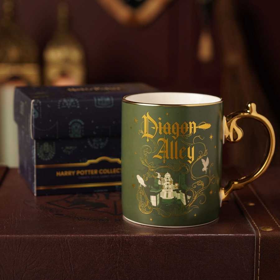 collection de mugs harry potter à poignée dorée widdop & co