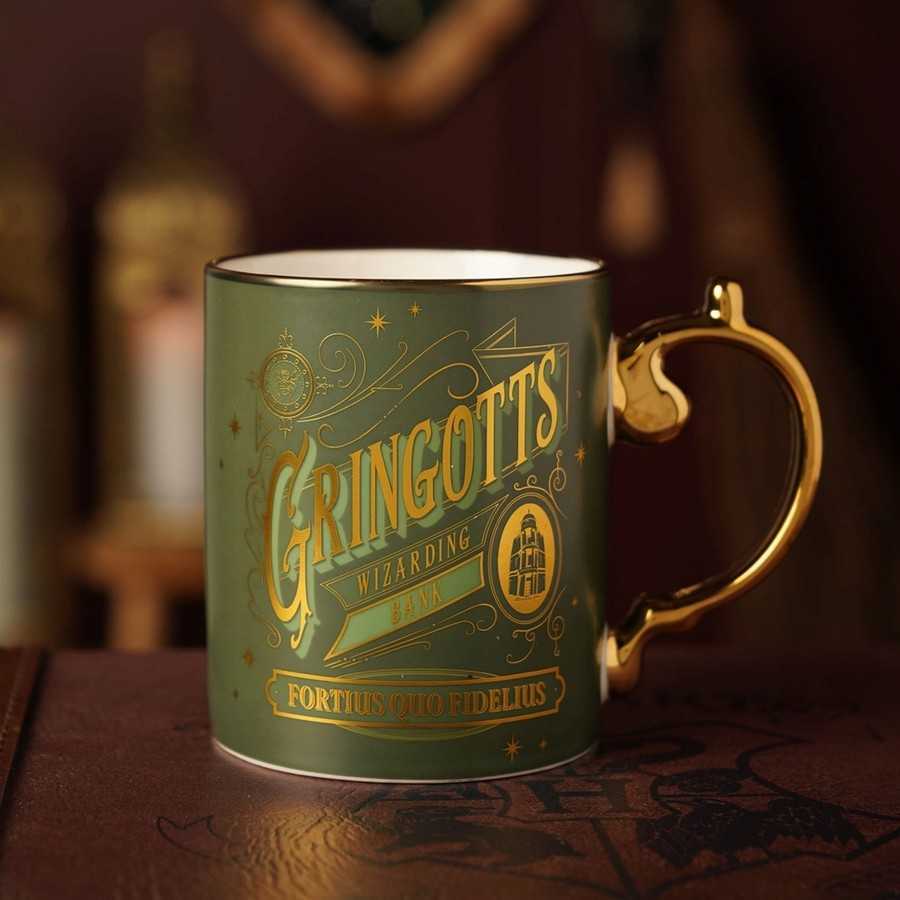 collection de mugs harry potter à poignée dorée widdop & co