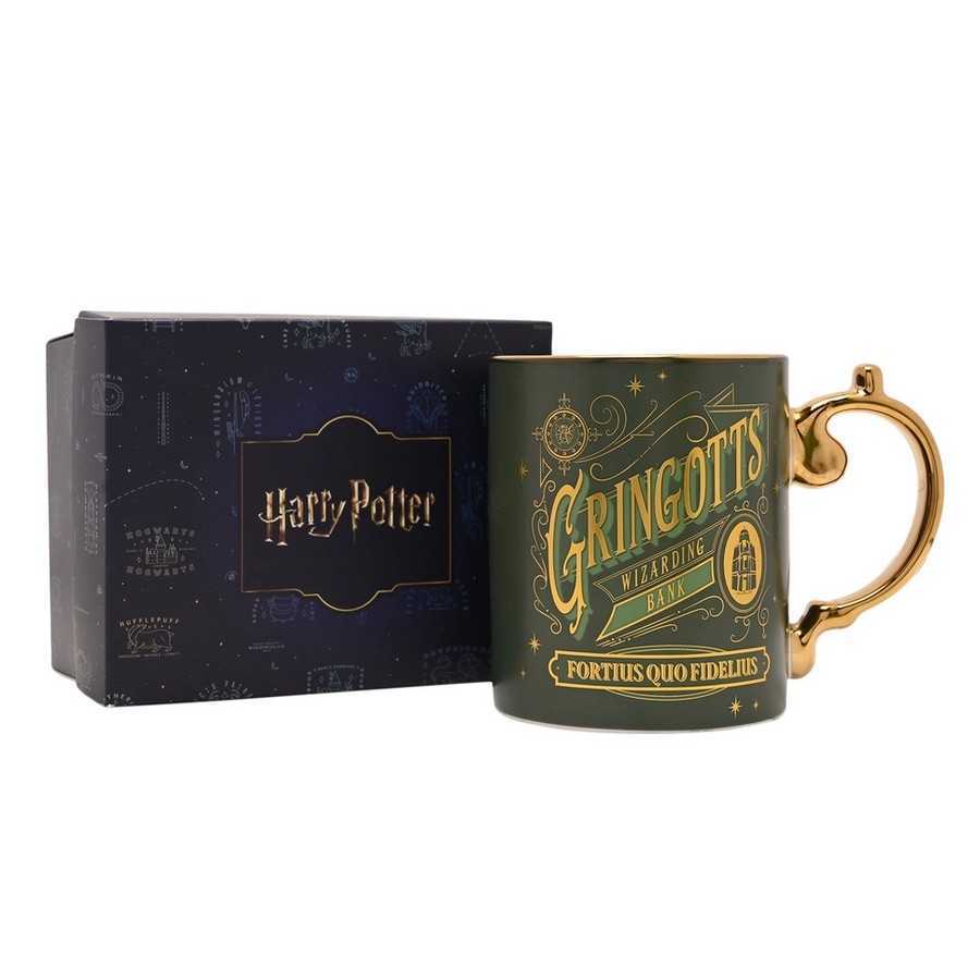 collection de mugs harry potter à poignée dorée widdop & co