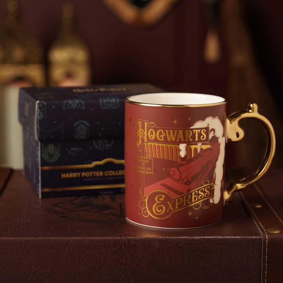 collection de mugs harry potter à poignée dorée widdop & co
