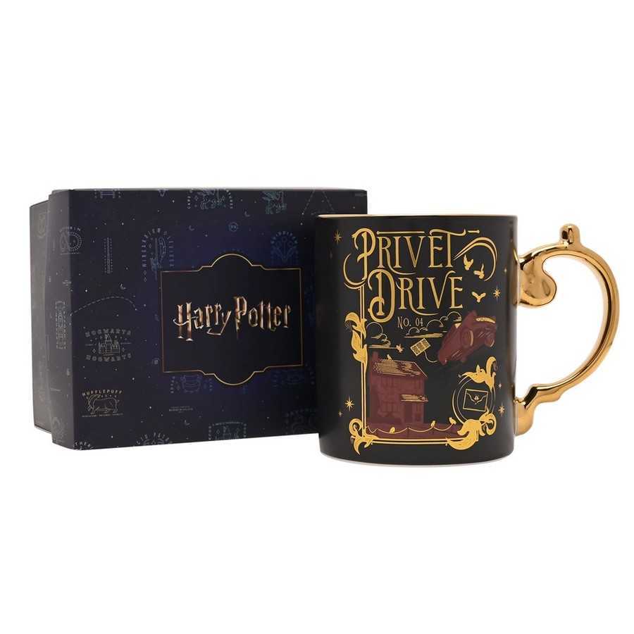 collection de mugs harry potter à poignée dorée widdop & co