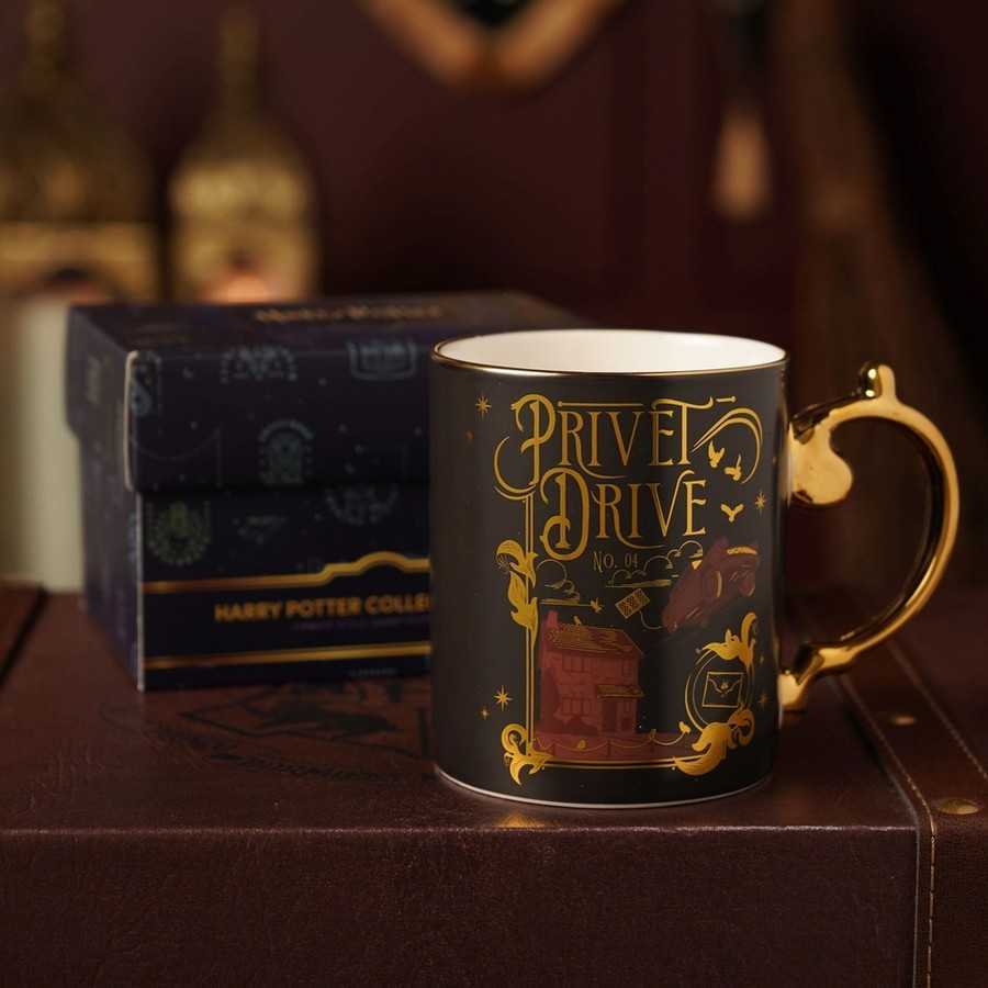collection de mugs harry potter à poignée dorée widdop & co