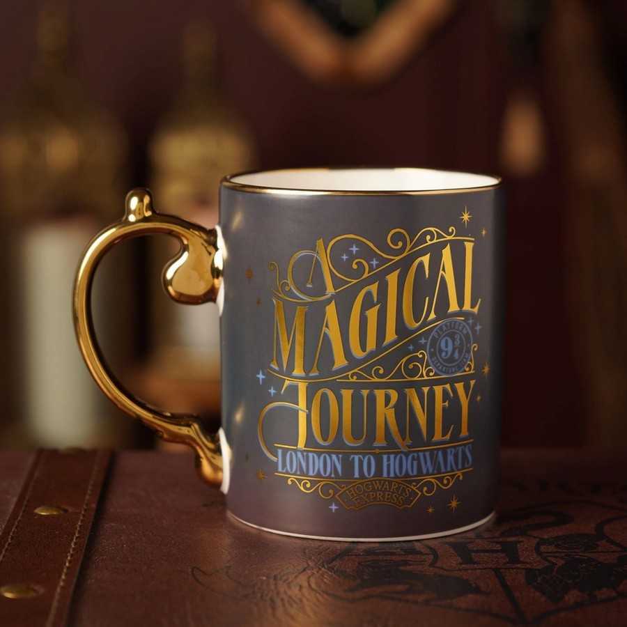 collection de mugs harry potter à poignée dorée widdop & co