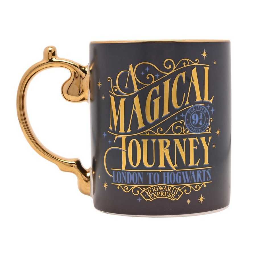collection de mugs harry potter à poignée dorée widdop & co
