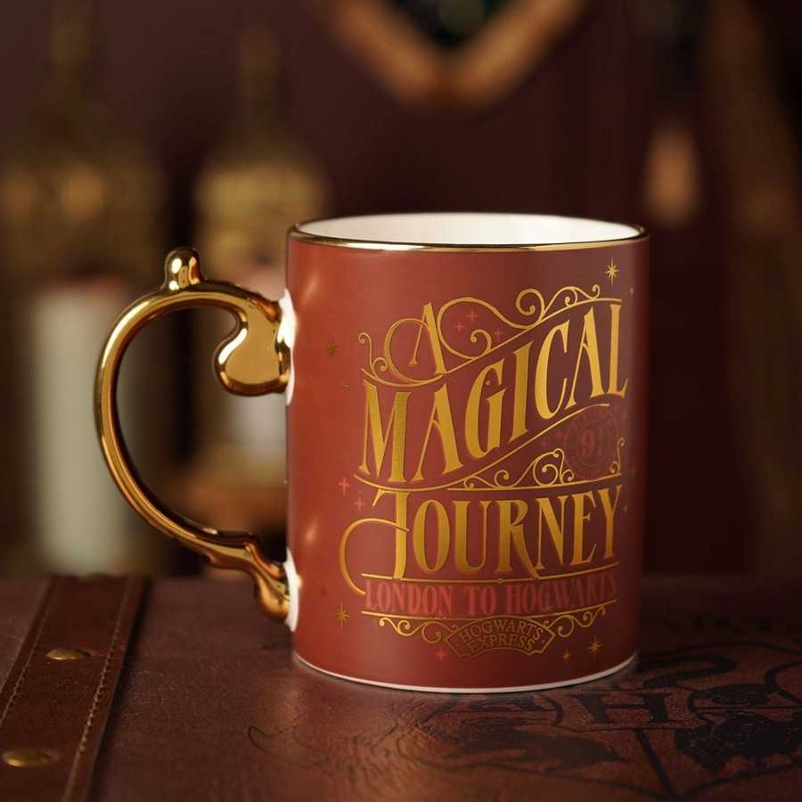 collection de mugs harry potter à poignée dorée widdop & co