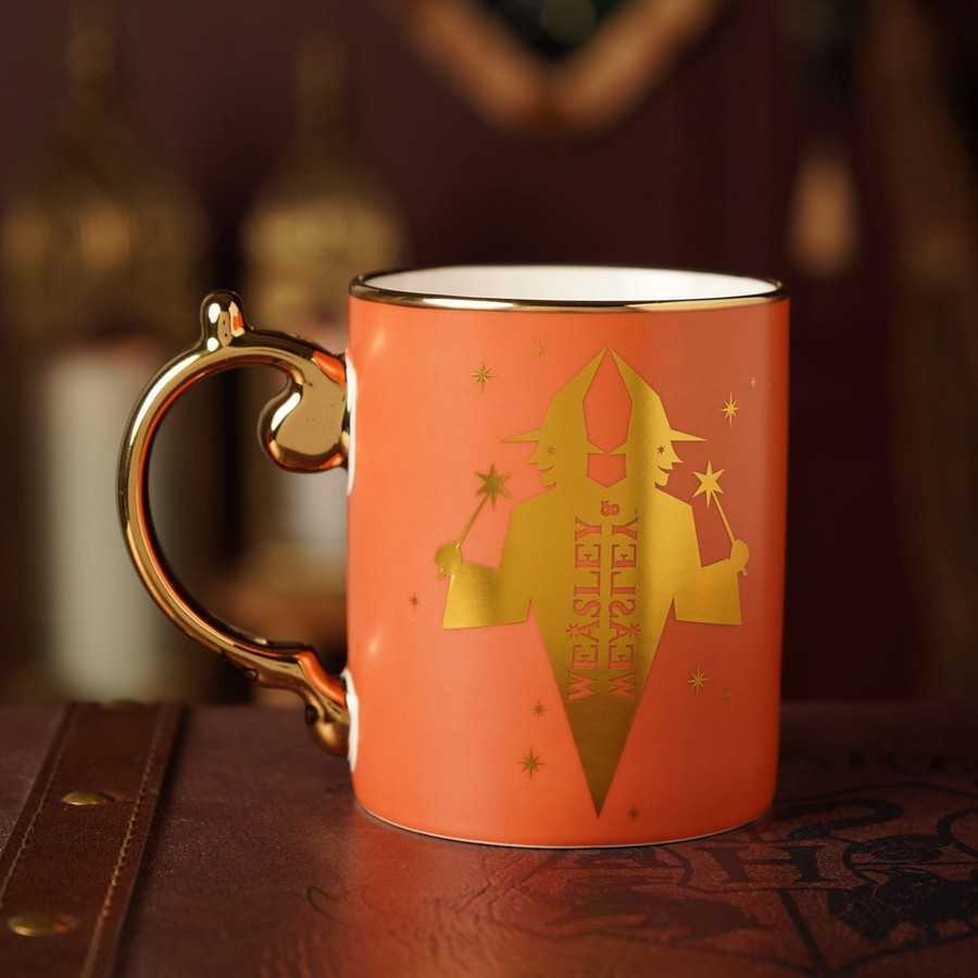 collection de mugs harry potter à poignée dorée widdop & co