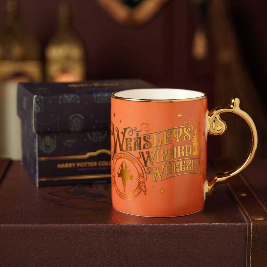 collection de mugs harry potter à poignée dorée widdop & co