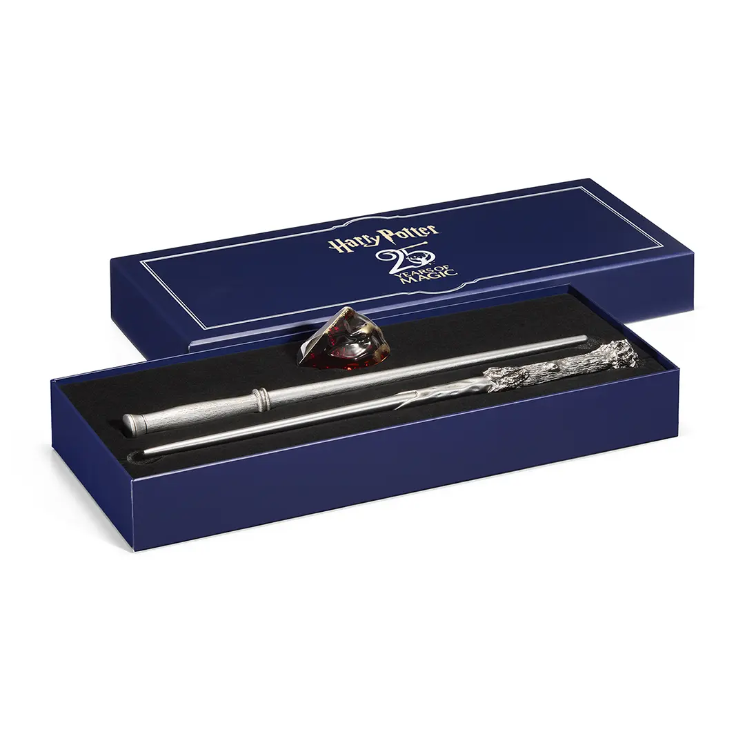 coffret anniversaire pierre philosophale et baguettes noble collection