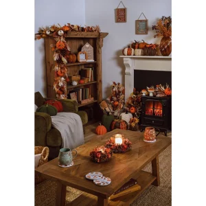 butée de porte citrouille – décoration cottagecore d’automne