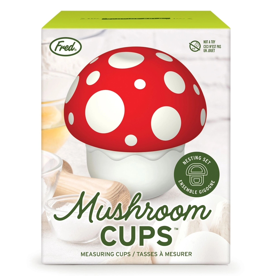 tasses à mesurer fred mushroom cups widdop