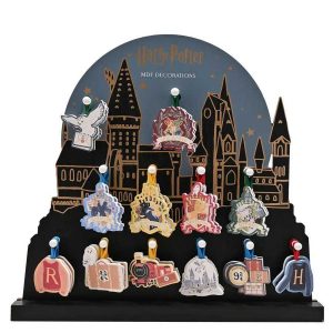 décorations & porte clés “retour à poudlard” – collection kawaï harry potter