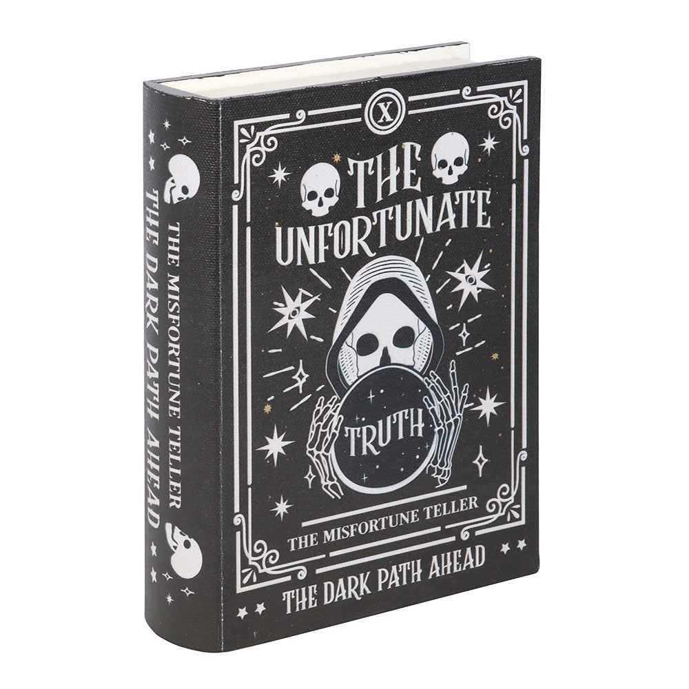 boîte de rangement en forme de livre the misfortune teller something different