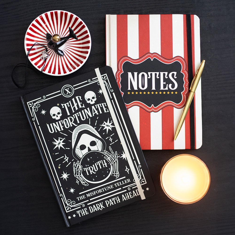 carnet "la voyante malchanceuse" something different