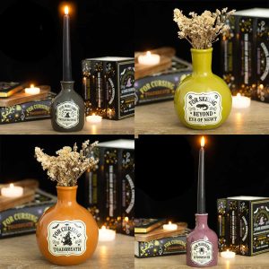 magic potion bottle vases and candle holders
