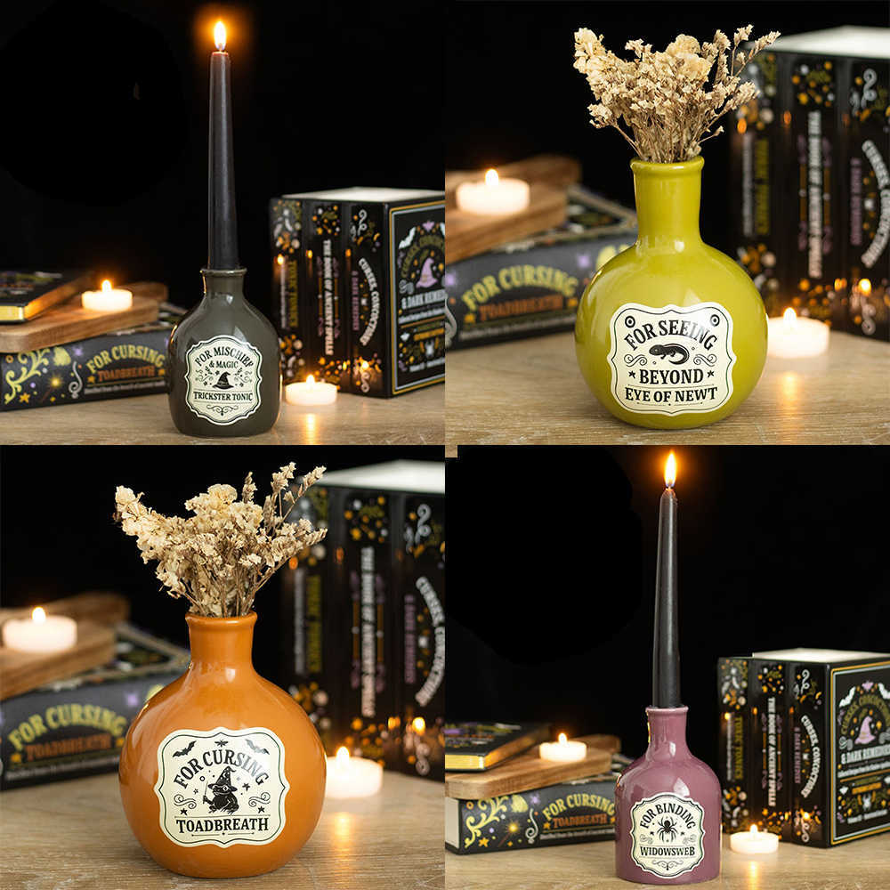 magic potion bottle vases and candle holders